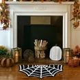 thumbnail image 6 of Gothic Bath Mat Spider Web Black Halloween Bathroom Rugs Non Slip Machine Washable, Funky Spooky Cute Fun Bath Mat Shower Rugs Halloween Bathroom Decor Ultra Soft Great Absorbency, 6 of 8