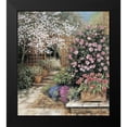 thumbnail image 2 of Unknown 15x17 Black Modern Framed Museum Art Print Titled - Garden Paradise, 2 of 5