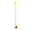 Gold/4 pieces, variant on 4 Pieces of 8-inch Long Handled Ice Tea Spoons,Coffee Spoons, Ice Cream Spoons, Stainless Steel Spoons, Long Handled Teaspoons, Stainless Steel Cocktail MixingSpoons