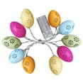 thumbnail image 2 of Elapind Egg Light, Led Easter Lights String for Table Home Tree Mantel Party Décor, Indoor & Outdoor Easter Decorations Easter Lights, Easter String Lights A01, 2 of 3
