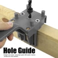 thumbnail image 3 of Localizador de Agujeros Rectos Ajustable, Herramienta de Guía de Perforación de Madera, Kit de Carpintería Diy Con Accesorios, Adecuado para Carpintería Con Alta Precisión, 3 of 7