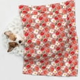 thumbnail image 6 of Pofeuu Tomatoes Print Puppy Blanket,Dog Blankets,Pet Blanket Cozy Cat Blankets for Indoor Cats, Fuzzy Pet Blanket for Kitten Doggy Dog Blankets-Large, 6 of 8