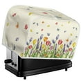 thumbnail image 5 of Yuyamidu Butterfly Toaster Cover 4 Slice Kitchen Appliance Dust Cover Home Decoration Flower Bread Maker Dustproof Cover Wide Slot Microwave Toaster Oven Cover, 5 of 7