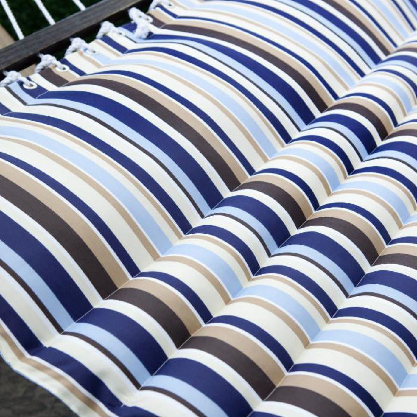 Coral Coast Seaside Pillow Top Hammock, Aqua Blue 11.65ft L x 4.5ft W