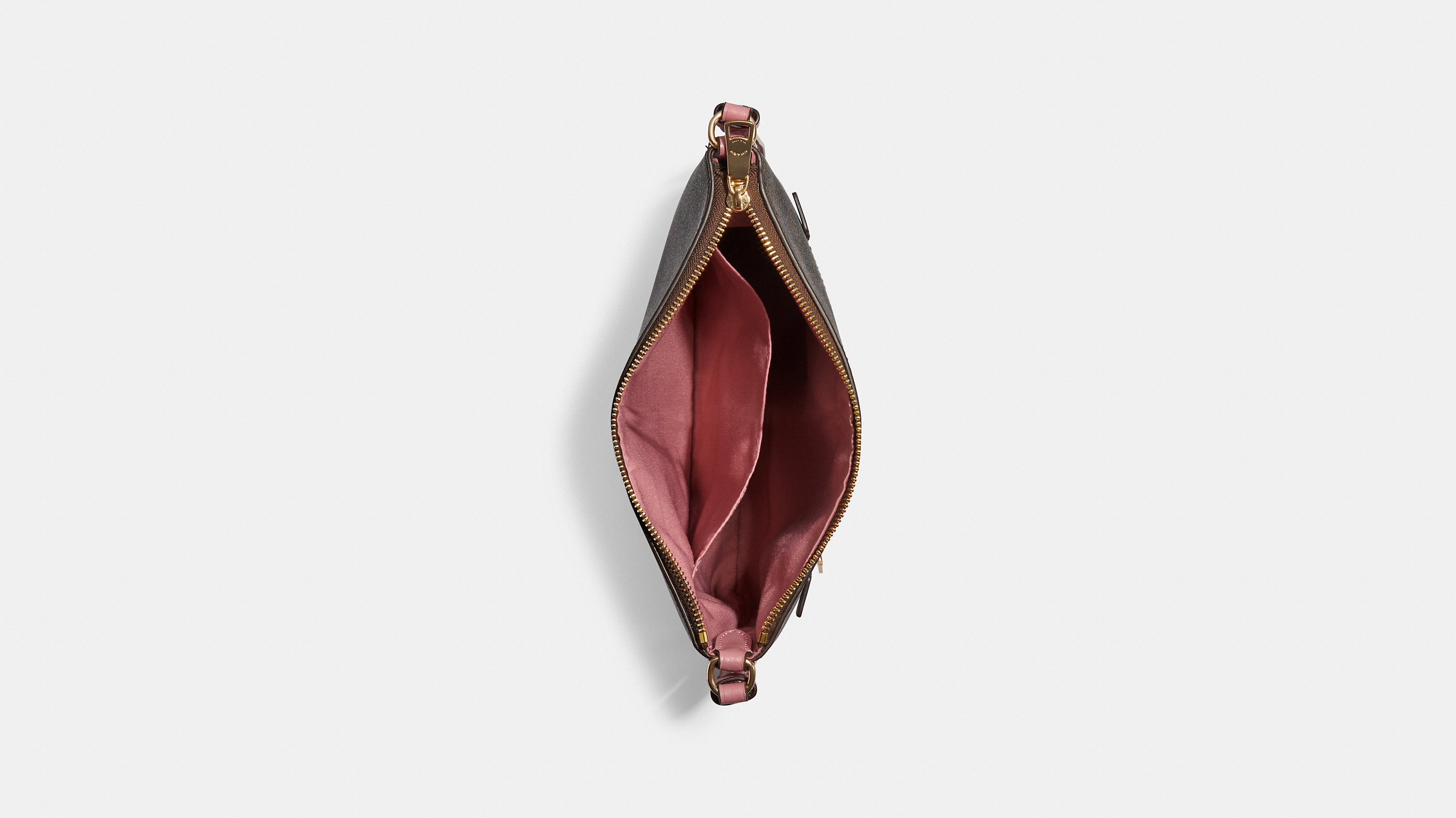 COACH Women's Rowan File Bag in Crossgrain Leather IN Light Pink 