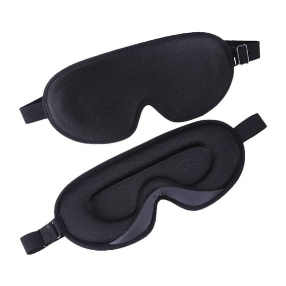 Household Pendant, Ongmies Weighted Sleep 3D for Sleep Best Sleep for Women Men for Travel Meditation Airplane Memory Foam Adjustable Strap Bl, Black