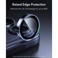 thumbnail image 5 of ESR Camera Lens Protector Compatible with iPhone 17 Pro Max/17 Pro/16 Pro Max/16 Pro/15 Pro Max/15 Pro/14 Pro Max/14 Pro, Ultra-Thin Anti-Scratch HD Tempered Glass, Blue, 5 of 8