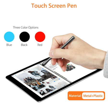 Stylus Pen 2 in 1 Fine Point & Mesh Tip for Touch Screen Tablet and Cellphone, iPad Kindle (Best Bible For Kindle Touch)
