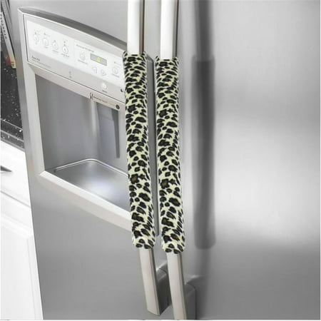 A Pair Refrigerator Handle Cover Kitchen Appliance Refrigerator