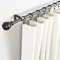thumbnail image 3 of GUOOL 2-8 pieces 12 Pieces Metal Curtains Drapery Rings with Clips Black Porcelain 25mm 8 Pcs, 3 of 9