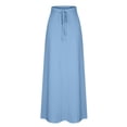 thumbnail image 4 of Womens Skirts Wear Casual Daily for Perfect Fabric Breathable Comfortable Solid Color Elastic Waist Pockets Women's Skirts, 4 of 8