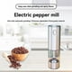thumbnail image 3 of Juego de Molinillo de Sal y Pimienta Eléctrico, Recargable, LED, Automático, Molinillo de Sal y Pimienta con 6 Grosores Ajustables, 3 of 5