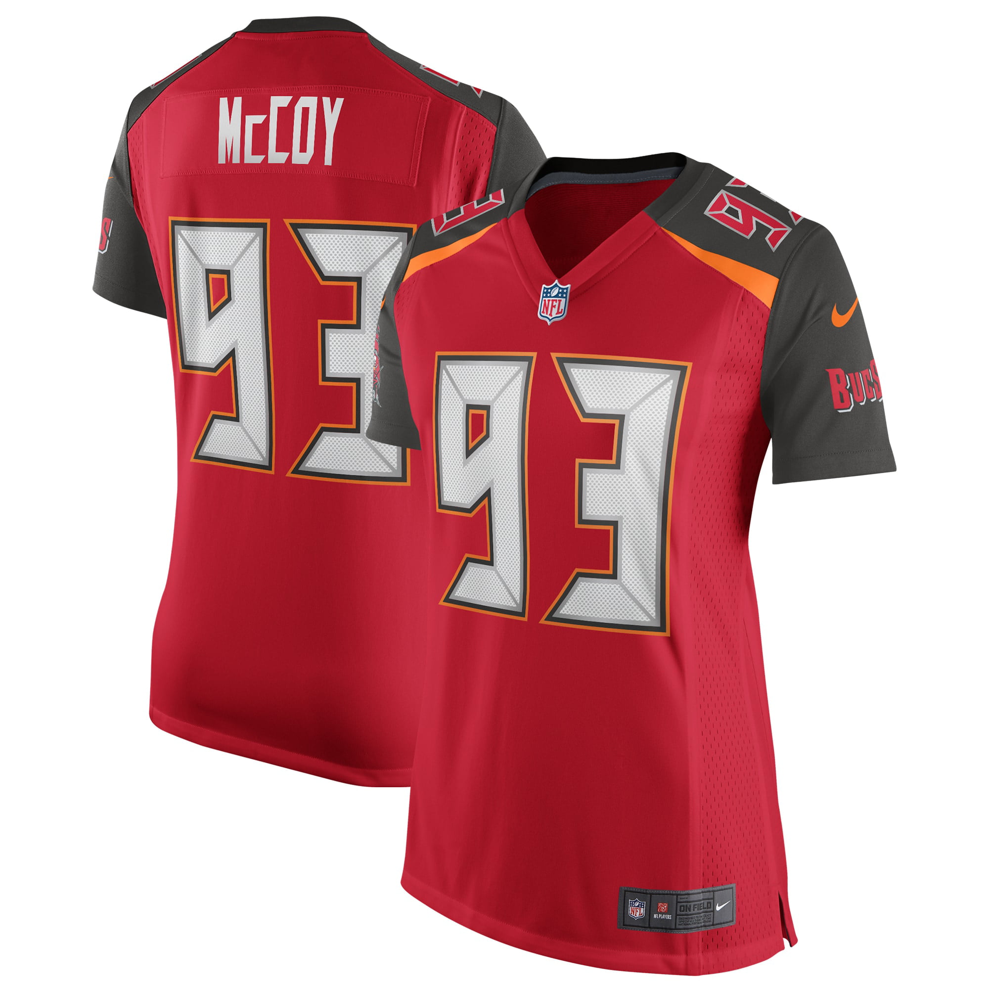 Gerald McCoy Tampa Bay Buccaneers Nike Women's Finished Game Jersey - Red - Walmart.com