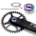 thumbnail image 2 of RUISINERY Bicycles Crank Arm Bolts Bike Crank Screw Replacement Alloy Bicycles Crankset Bolts Fixing Screws for Road Mountain Bike, 2 of 7