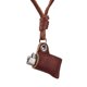 thumbnail image 1 of Paquete de encendedor Punk Rock para hombres y mujeres, collar con colgante, regalos de joyería de moda, café, cadena colgante de cuerda de cuero de vaca, 1 of 5