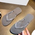 thumbnail image 4 of ibiyuan Havana Flip Flops Women Thong Sandals Non- Rubber Sole Ladies Slippers Lightweight Jelly Shoes Women for Summer Beach Walking, 4 of 7