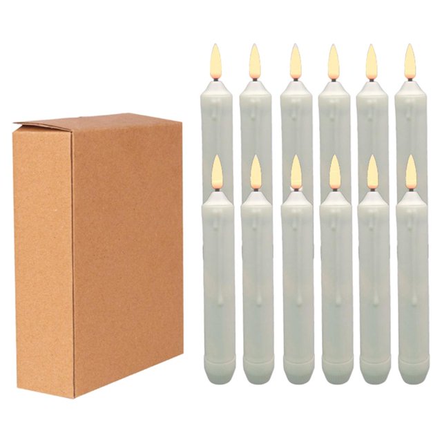 Ves sin lma 12x, ves cónicas LED Decoraciones s Luz de para festivales al aire libre Decoración de Halloween para el Zulema Velas sin llama