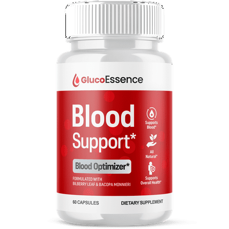 Gluco Essence Blood Balance Support Pills Advanced Formula Vitamin Supplement GlucoEssence 60 Capsules