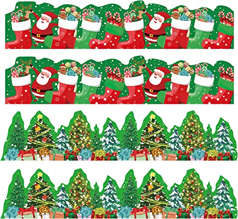67ft christmas bulletin board borders bulletin board tree bulletin