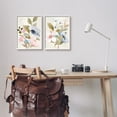 thumbnail image 3 of Stupell Industries Soft Pastel Florals Botanical & Floral Painting White Framed Art Print Wall Art, 11 x 14, 3 of 10