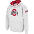 thumbnail image 2 of Youth Colosseum  White Ohio State Buckeyes Big Logo Pullover Hoodie, 2 of 3
