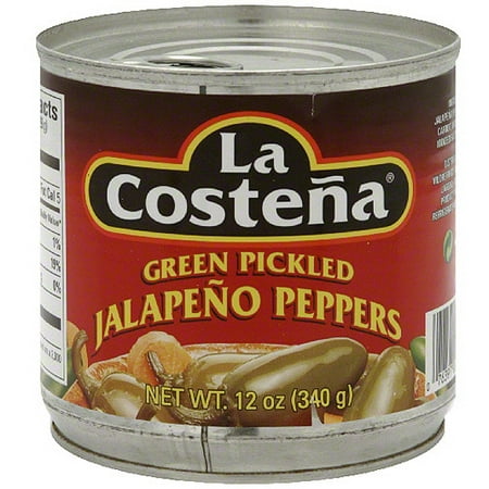 La Costena Green Pickled Jalapeno Peppers, 12 oz (Pack of (Best Pickled Jalapeno Peppers Recipe)