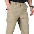 thumbnail image 4 of Qarigey Pantalones Cargo de secado rápido para hombre, impermeables, de fondo largo, de gran tamaño, transpirables, para senderismo, Prendas para la parte inferior del cuerpo Gris L, 4 of 6