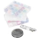 thumbnail image 1 of Juego de bobinas, caja transparente de hilo, cinta de aguja de bordado preenrollada de colores surtidos, 1 of 5