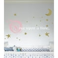 thumbnail image 4 of Once Upon a Time Story Book Quote Nursery Wall Decal Removable Sticker, 4 of 4