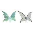 thumbnail image 1 of Disfraz de Querubín con Alas de Hada Yuyangstore Negro Verde, 1 of 8