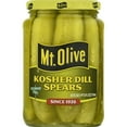 thumbnail image 2 of (3 pack) Mt. Olive Kosher Dill Pickle Spears, 24 fl oz jar, 2 of 9