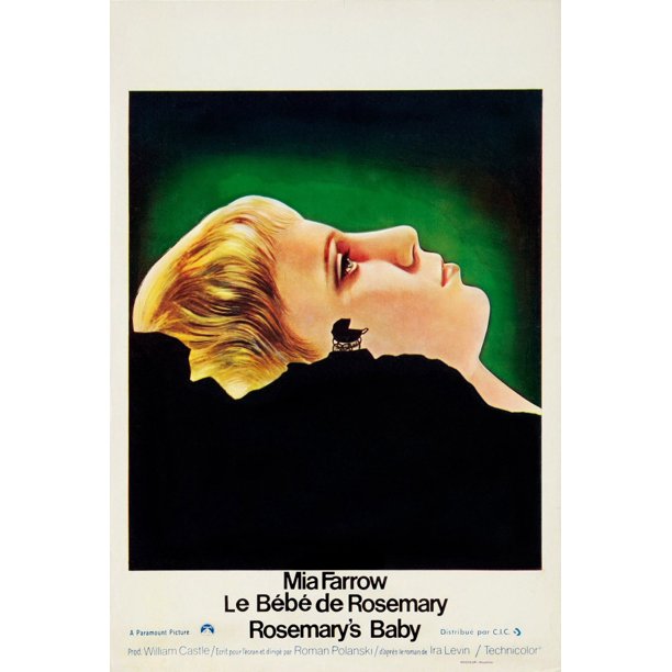 Rosemary S Baby Aka La Bebe De Rosemary Belgian Poster Art Mia Farrow 1968 Movie Poster Masterprint 11 X 17 Walmart Com Walmart Com