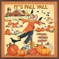 thumbnail image 2 of Phillips, Anita 26x26 White Modern Wood Framed Museum Art Print Titled - Its Fall Yall, 2 of 4