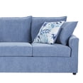 thumbnail image 4 of New Classic Furniture Sylvie 2 PC Fabric Sofa and Chair Set in Blue Slate, 4 of 8