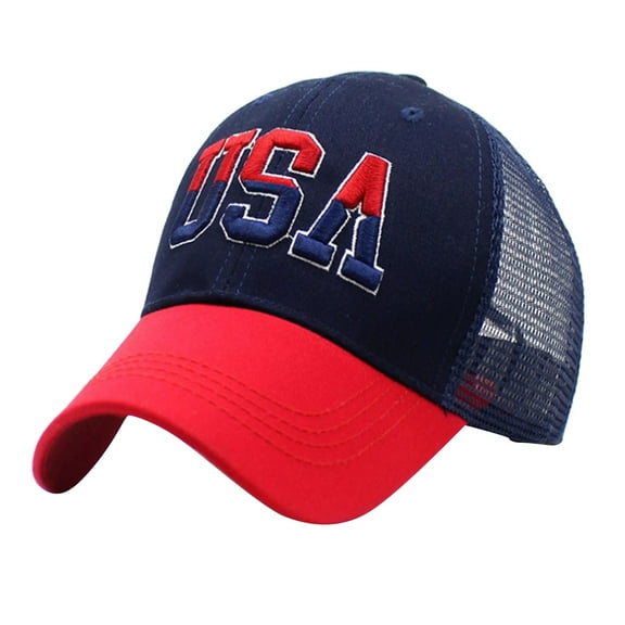 Seductiva Sale Clothing 2025 Dad Hat for Men Women Male Female Neutral Summer America Flag Embroidery Grid Baseball Caps Adjustable Hat Visors Classic Adjustable Hat 1PC