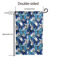 thumbnail image 7 of Wukai Blue and White Butterflies Print Garden Flag 12.5x18 Inch Double Sided Sun-resistant Rain-resistant, Wrinkle-resistant Colorfast(Only Flag), 7 of 7