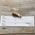 thumbnail image 3 of Mini Address Labels Large and Small Dog and Cat ID with Address Labels Waterproof ID Card Holder Address Pouch ID Card Triumph 2 Piece 9mm x 27.5mm Address Holder, 3 of 4