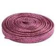 thumbnail image 2 of Santimon Glitter Sequin Shoelace Stylish Flat Shoe Lace For Sneakers/ Board Shoes/ Boots/ Canvas Sneakers 47" Pink, 2 of 6