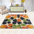 thumbnail image 2 of Yayeee Area Rugs for Living Room 5.2'x4' Indoor Non Slip Washable Bedroom Carpet, Black Clover Pattern, 2 of 5