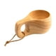 thumbnail image 2 of Taza de Madera para Beber, Taza de Vino de Leche de Café Hm Taza Decorativa Lnyrd, Decoración de Escritorio para Cocina Casera Amarillo Liso Soledad Tazas de café de madera, 2 of 10