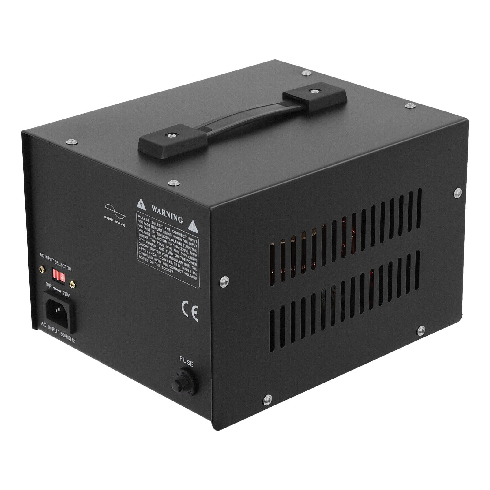 110V to 220V Step up/Down Voltage Converter 1500W Watt Transformer Pro 14-15A Rated Current