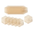 thumbnail image 3 of 20 piezas de tapetes de bambú para alimentos, tapetes de malla para vaporera, materiales para alimentos, alimentos decorativos 8 hoyos, 3 of 9