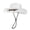 White, variant on Vintage Western Cowboy Straw Hat for Men Women Curved Brim with Windproof Lanyard, Summer Outdoor Sun Cap for Beach Vacation