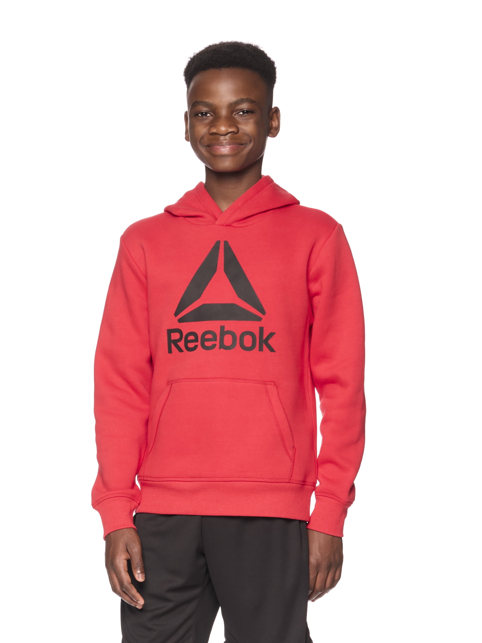 Reebok Kid's Unisex Game Day Fleece Hoodie, Sizes 4-18