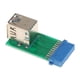 thumbnail image 4 of Adaptador USB 3.0 A hembra Hugo 2 puertos a 20 pines 2 piezas, 4 of 7