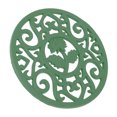 thumbnail image 3 of Posavasos de Silicona para Taza de té Almohadilla de Textura Tallada con Aislamiento Térmico Salvamanteles Estables para Ollas Calientes Suministros de Cocina Decoraciones ANGGREK Otros, 3 of 8