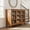 Light Golden Brown, variant on Simpli Home Acadian Wood 62" Transitional Cabinet in Light Golden Brown