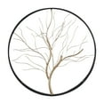 thumbnail image 5 of DecMode Gold Metal Branch Tree Wall Decor with Black Frame, 5 of 7