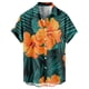 thumbnail image 4 of Hawaiian Shirt For Men, Men's Vintage Button Down Bowling Shirts Short Sleeve Summer Beach Shirt3XL, 4 of 5