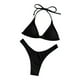 thumbnail image 4 of Conjunto de bikini para mujer, elegante traje de baño femenino para actividades acuáticas, vacaciones en la playa S, 4 of 8